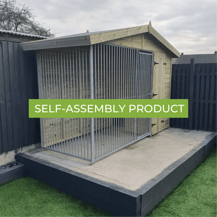 10 X 4 ft Express Single Dog Kennel - Kennel Company