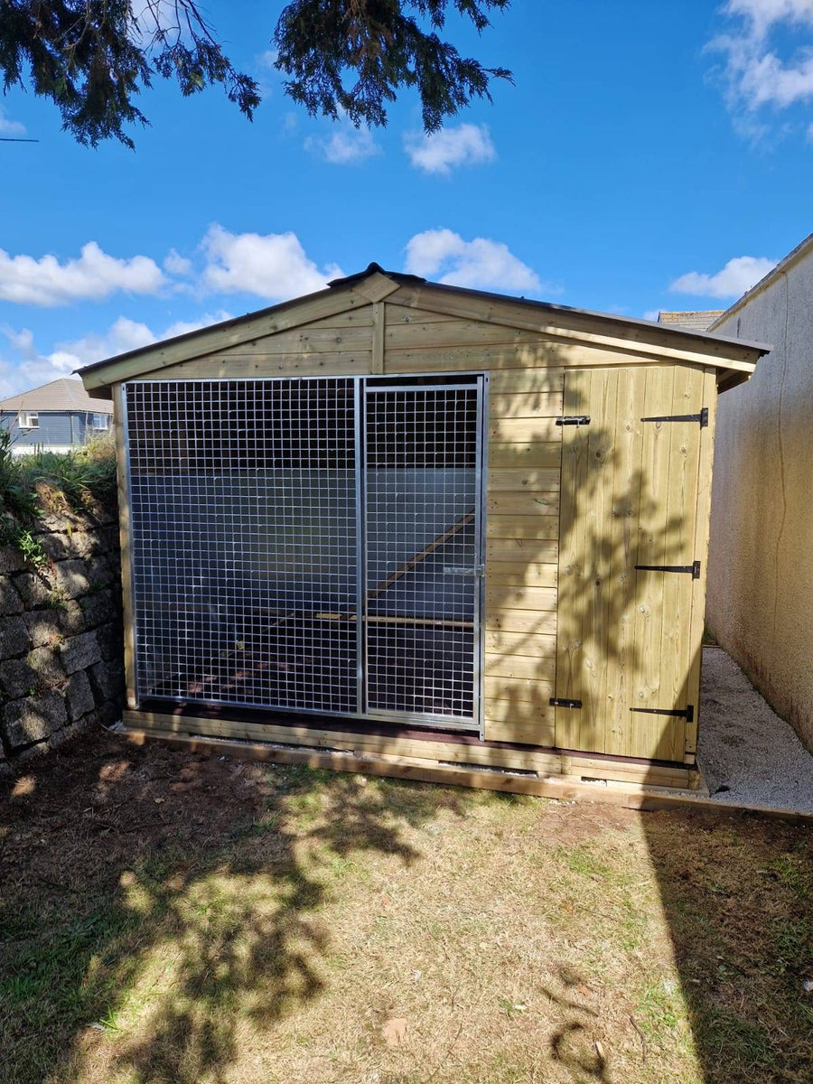 10 X 8 ft Single Cattery | Installation Included - Kennel Company