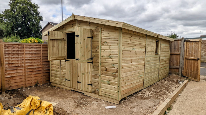 10 x 15 ft Shed - Kennel Company