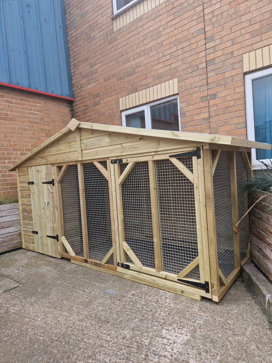 10 X 4 ft Single Dog Kennel  / Animal Housing - Kennel Company