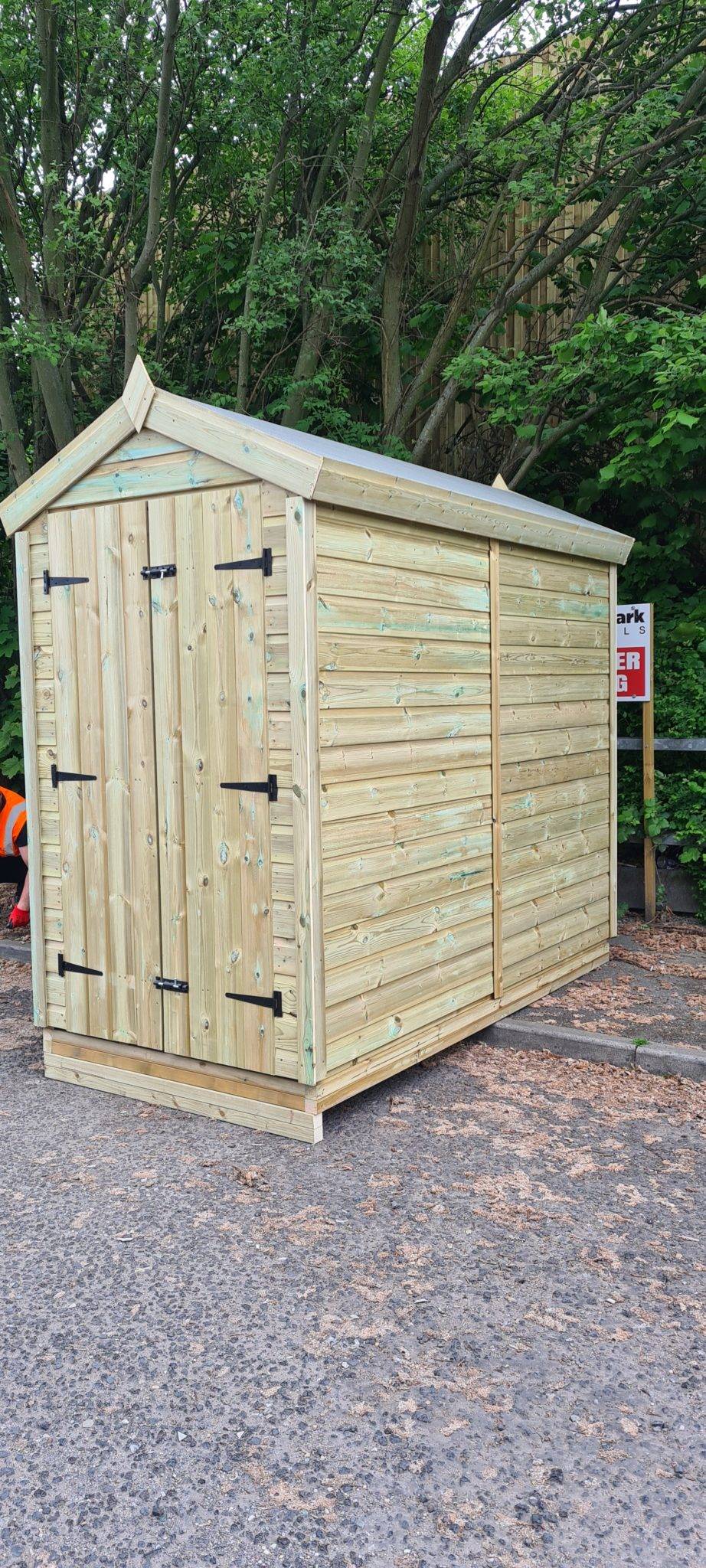 5 x 8 ft Shed - Kennel Company