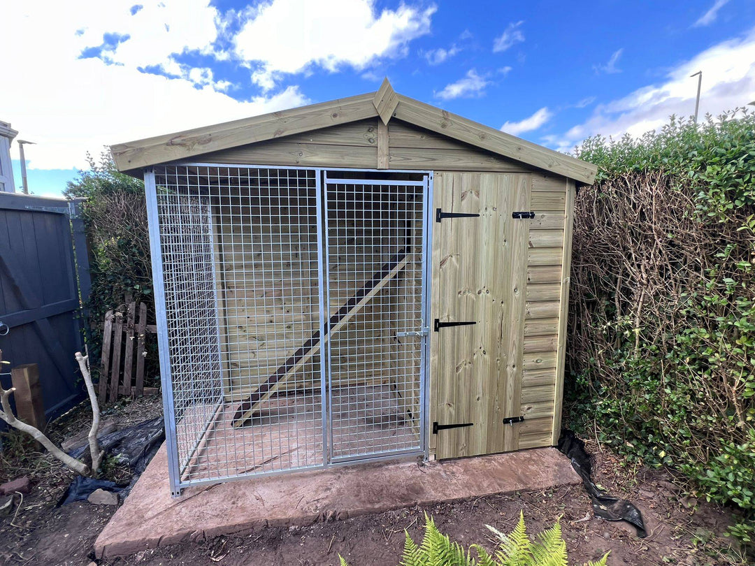 8 X 4 ft Single Cattery | Installation Included - Kennel Company