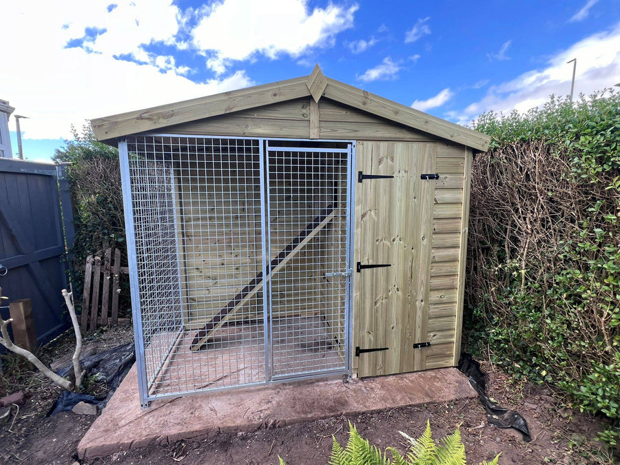 8 X 4 ft Single Cattery | Installation Included - Kennel Company