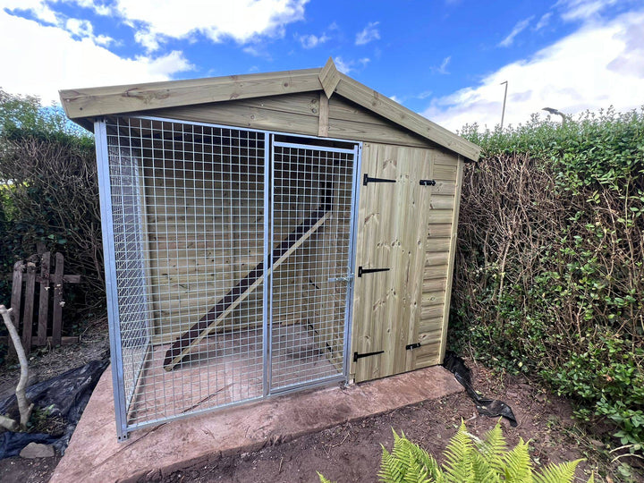 10 X 4 ft Single Cattery | Installation Included - Kennel Company