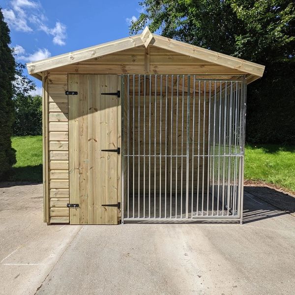 8x4 Single Dog Kennel