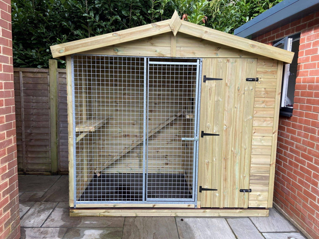 12 X 4 ft Single Cattery | Installation Included - Kennel Company