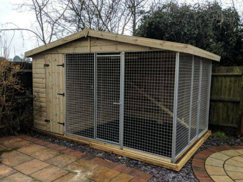 12 X 6.5 ft Single Cattery | Installation Included - Kennel Company