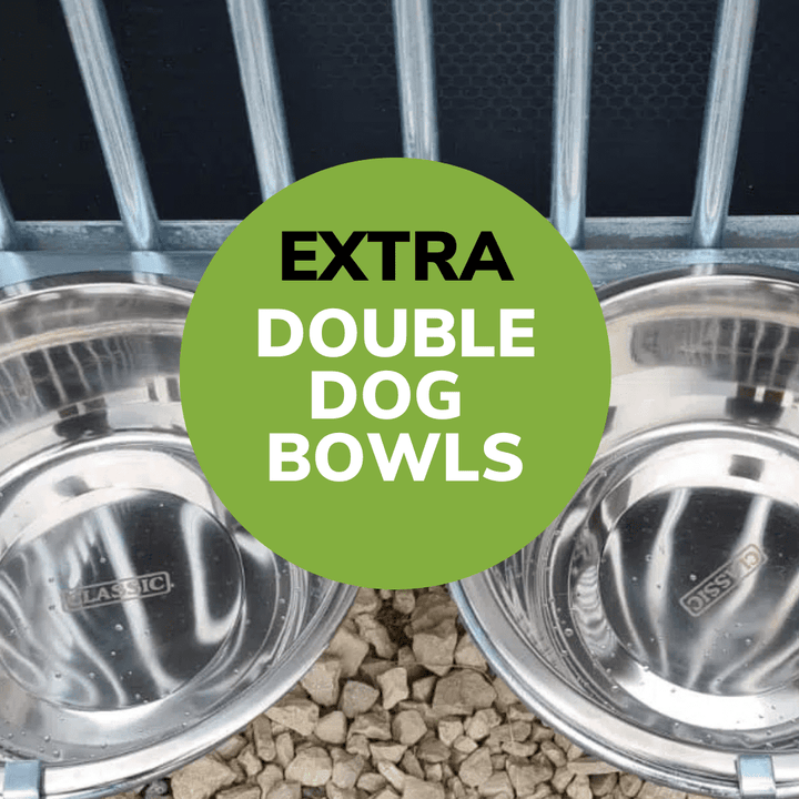 8 X 8 ft Double Dog Kennel - Kennel Company