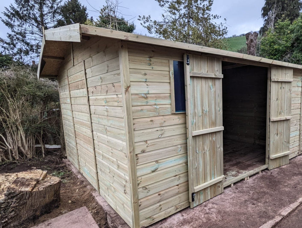 12 x 12 ft Shed - Kennel Company