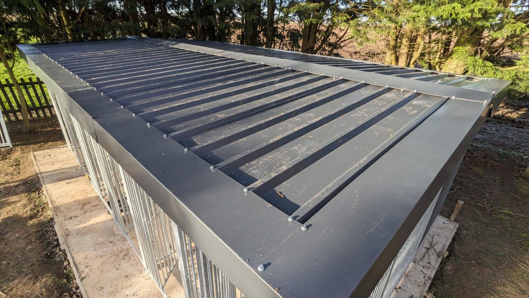 24 X 8 ft Six Bay Eco Thermal Plastic Dog Kennel - Kennel Company