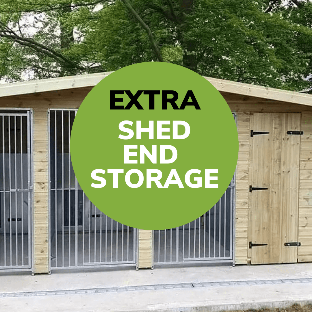 8 X 8 ft Double Dog Kennel - Kennel Company